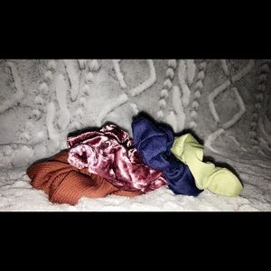 Scrunches!!! Super cute and soft.